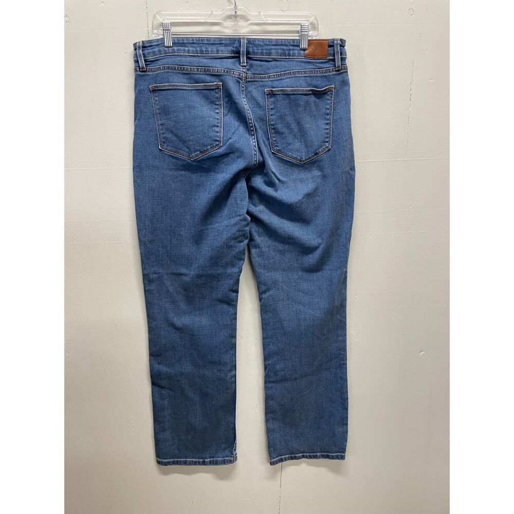 Tommy Hilfiger Women's Jeans - Tribeca Straight - Size 14 Medium Wash Hi-Rise - Picture 5 of 8